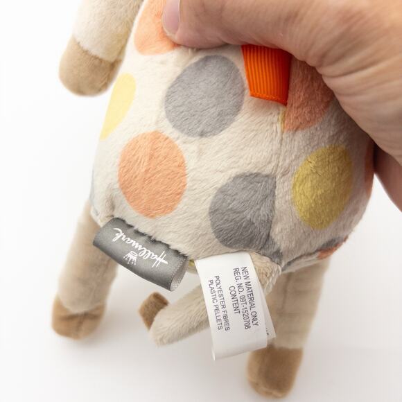 Hallmark Giraffe first friends Polka Dots & Taggie Ribbon mane Baby Plush 12" - Picture 7 of 8